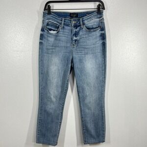 Judy Blue Los Angeles Womens Relaxed Fit Denim Jeans Size 7/28 Light Wash Casual